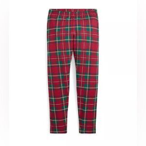Polo Ralph Lauren Big Girls Plaid Stretch Jersey Legging Pants, Size 6X, NWT